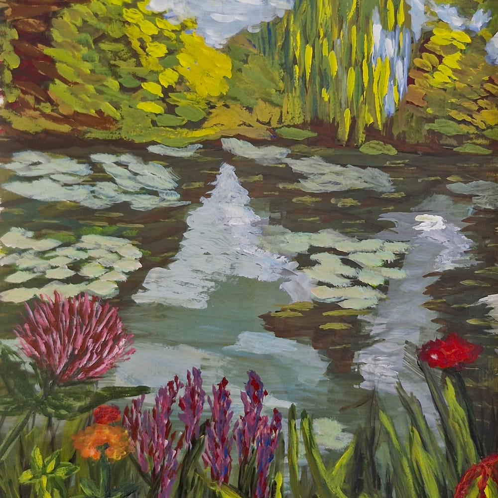 Œuvre de Ida de Kruiff, élève de l'atelier Dessin-Provence