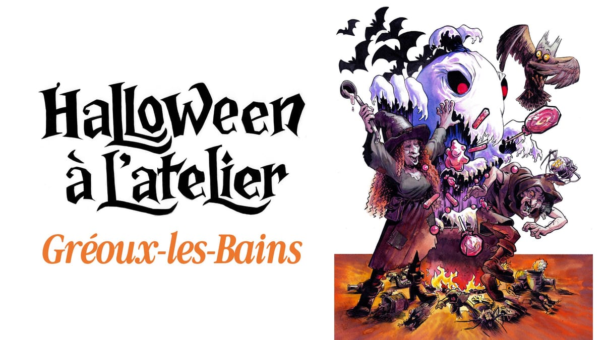 Halloween à l'atelier : un spectacle, une exposition et deux ateliers