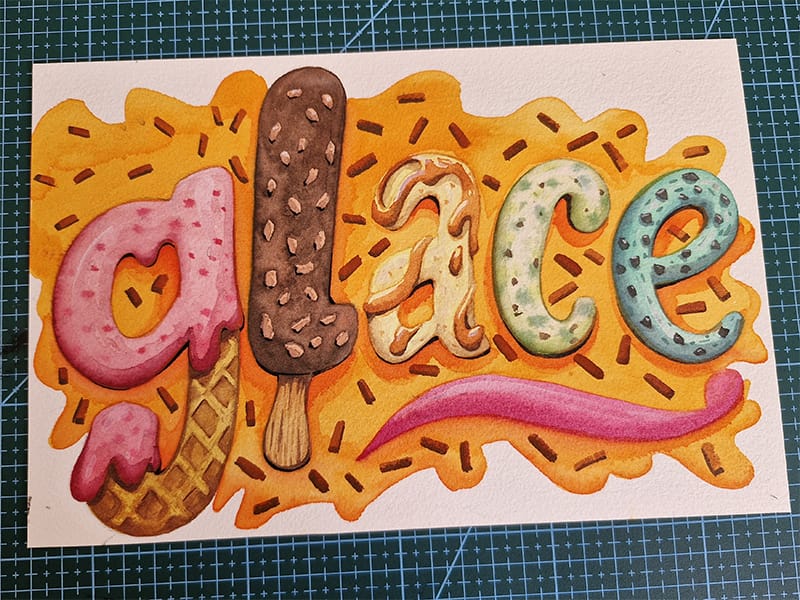 Lettrage créatif par Timothée ROUXEL