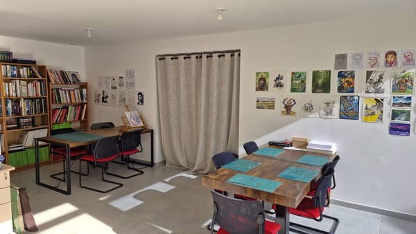 Ouverture de l'atelier Dessin-Provence à Gréoux-les-bains