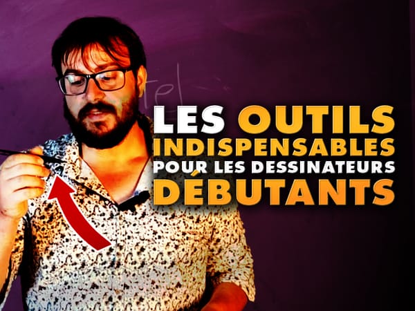 outils dessin débutants