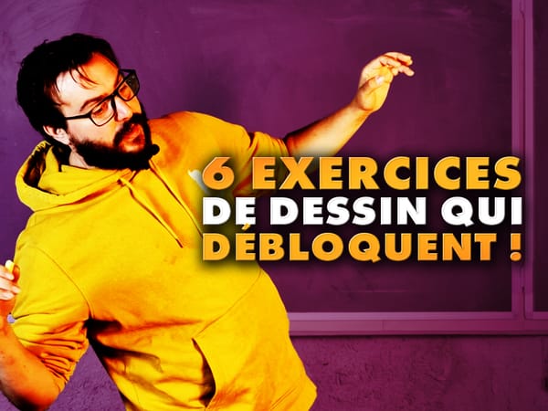 6 exercices de dessin qui débloquent