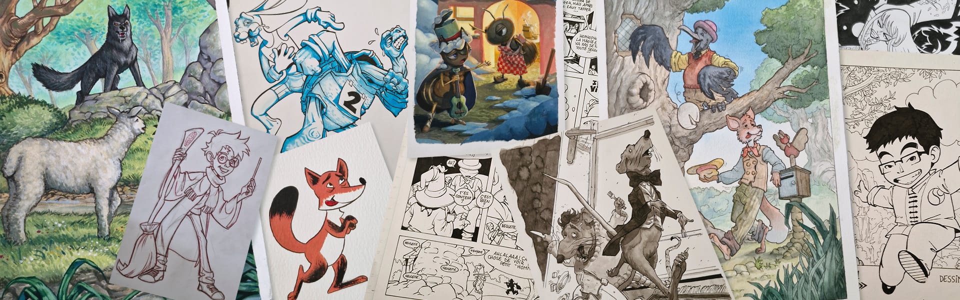 Cours de dessin enfants à Gréoux-les-Bains les bains