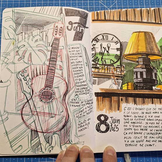 Recevez mes croquis par mail toutes les semaines